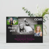 Abschluss Einladung (Stehend Vorderseite)