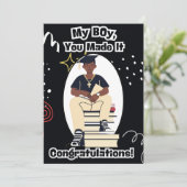 Abschluss Einladung (Stehend Vorderseite)