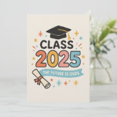 Abschluss Einladung (Stehend Vorderseite)