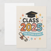 Abschluss Einladung (Vorne/Hinten)