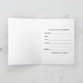 Abschluss Einladung (Innenseite)