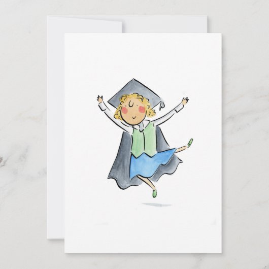 Abschluss Einladung (Vorderseite)