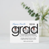 Abschluss Einladung (Stehend Vorderseite)