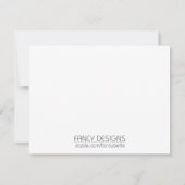 Abschluss Einladung (Rückseite)