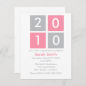 Abschluss Einladung (Vorne/Hinten)