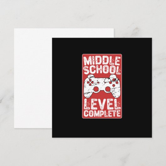 Abschluss Einladung (Vorne/Hinten)