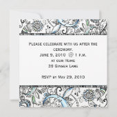 Abschluss Einladung (Rückseite)