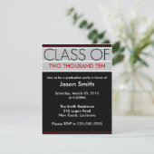 Abschluss Einladung (Stehend Vorderseite)