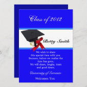 Abschluss Einladung (Vorne/Hinten)