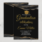 Abschluss Einladung (Vorne/Hinten)