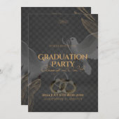 Abschluss Einladung (Vorne/Hinten)