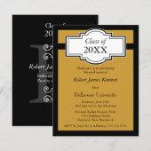 Abschluss Einladung (Vorne/Hinten)