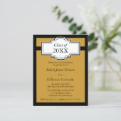 Abschluss Einladung (Stehend Vorderseite)