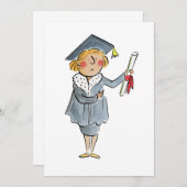 Abschluss Einladung (Vorne/Hinten)