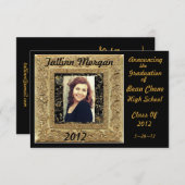 Abschluss Einladung (Vorne/Hinten)