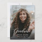 Abschluss Einladung (Vorderseite)