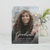 Abschluss Einladung (Stehend Vorderseite)