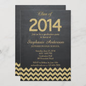 Abschluss-Einladung/Abschluss laden ein Einladung (Vorne/Hinten)