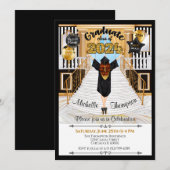 Abschluss Einladung Ankündigung (Vorne/Hinten)