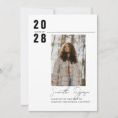 Abschluss Einladung Ankündigung (Vorderseite)