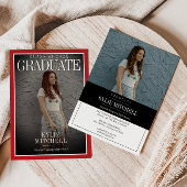 Abschluss-Einladung in der Zeitschrift Einladung