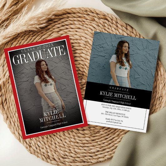 Abschluss-Einladung in der Zeitschrift Einladung