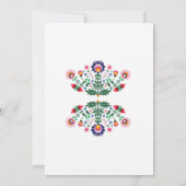 Abschluss Einladung Party Fiesta Mexikanische Einl (Rückseite)