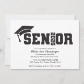 Abschluss Einladung - Senior 2025 (Vorderseite)