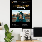 Abschluss Einladung Vorstandsankündigung Poster (Heimbüro)