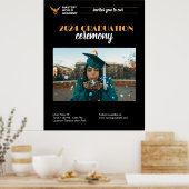 Abschluss Einladung Vorstandsankündigung Poster (Küche)