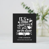 ABSCHLUSS-Einladungskarte 2022 (Stehend Vorderseite)