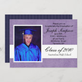 Abschluss Einladungskarten (Vorne/Hinten)