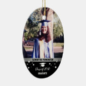 Abschluss eins Foto Feier Keepake Keramik Ornament (Rechts)