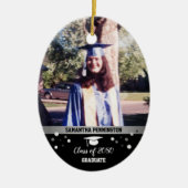 Abschluss eins Foto Feier Keepake Keramik Ornament (Vorne)