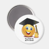 Abschluss-Emoji-Magnet Magnet (Vorderseite/Rückseite)