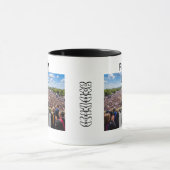 Abschluss endlich geschafft Becher | Lustige Absch Tasse (Zentrum)