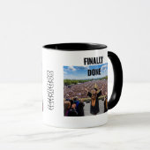 Abschluss endlich geschafft Becher | Lustige Absch Tasse (VorderseiteRechts)