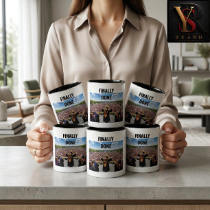 Abschluss endlich geschafft Tasse Lustige Abschl