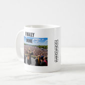 Abschluss endlich geschafft Tasse | Lustige Abschl (Vorderseite Links)