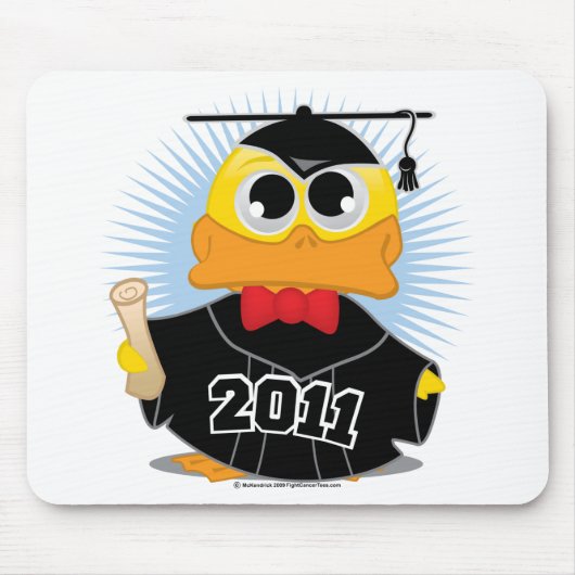 Abschluss-Ente 2011 Mousepad (Vorne)