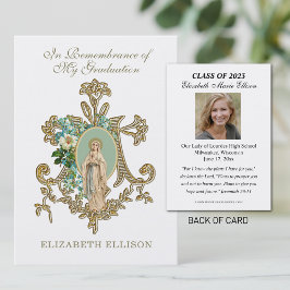 Abschluss Erinnerung religiöse Gotteskarten Visitenkarte