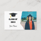 Abschluss-Ernennungskarte Terminkarte (Rückseite)