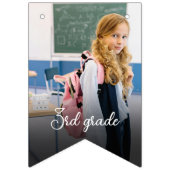 Abschluss Errungenschaften Stufen Fotos Moderne Wimpelkette (Dritte Fahne)