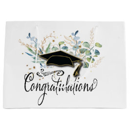 Abschluss Eukalyptus Glückwünsche Große Geschenktüte