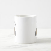 Abschluss-Eule Abschluss  Kaffeetasse (Mittel)