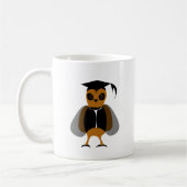 Abschluss-Eule Abschluss  Kaffeetasse (Links)