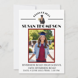 Abschluss (Evergreen/Female) Einladung