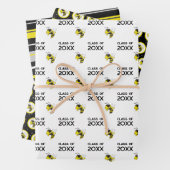 Abschluss Fairview High Yellow Jackets Class Geschenkpapier Set (Beispiel)