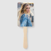 Abschluss Fan Custom School Colour Graduate Foto Fächer (Rückseite)