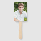 Abschluss Fan Graduate Zwei große Fotos Fächer (Rückseite)